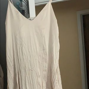 Crinkle dress from Zara